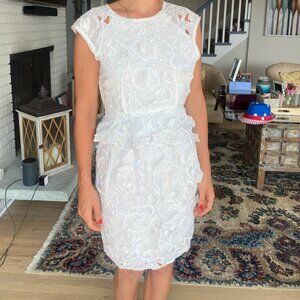 BCBGMaxAzria Floral Formal Dress